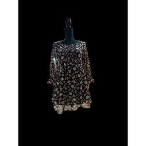 Free People Floral Top, size 4